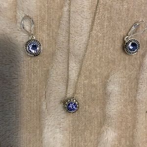 Brighton necklace and matching earrings